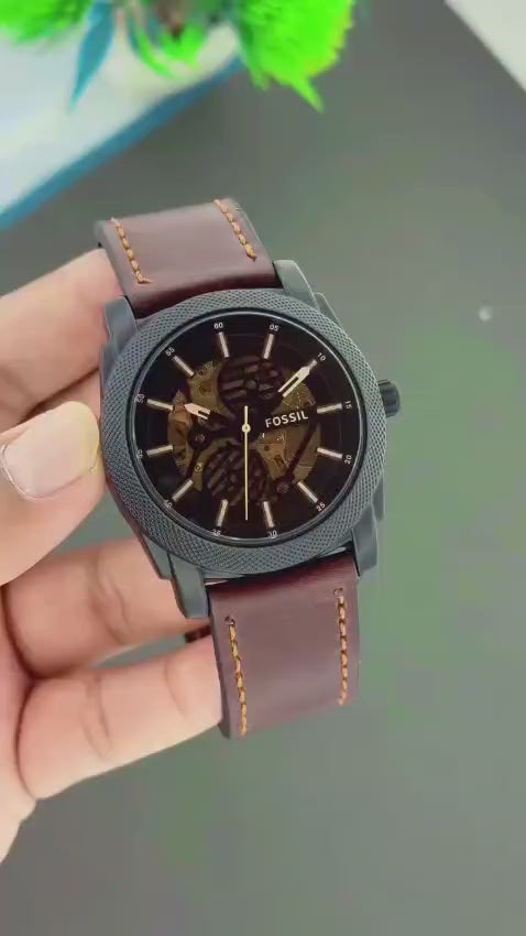 ⌚ Fossil Skeleton Automatic-Style Watch