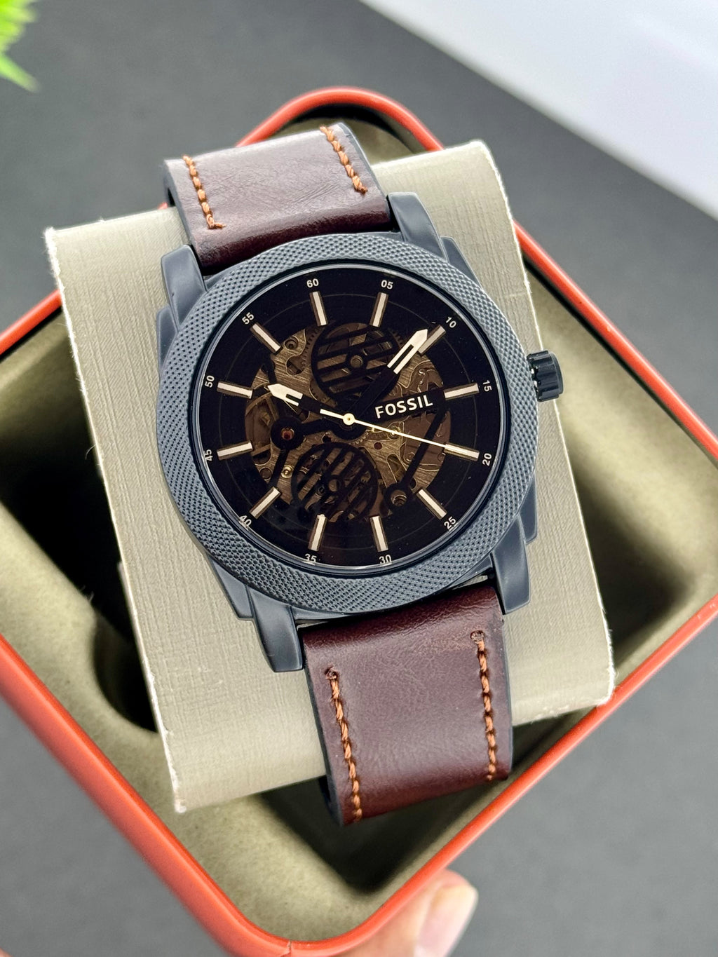 ⌚ Fossil Skeleton Automatic-Style Watch