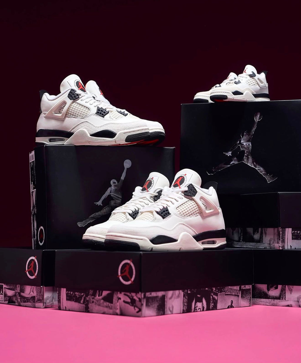 Air Jordan 4 Retro OG “Flight Club” – White/Black