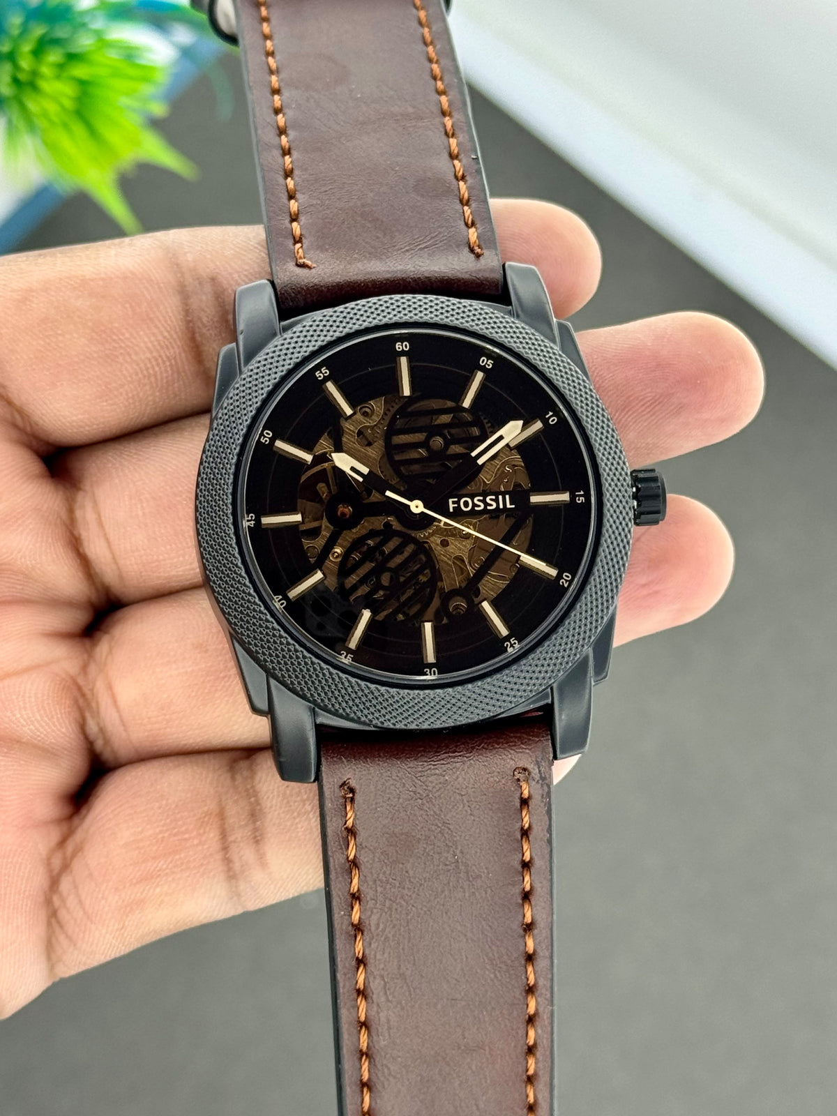 ⌚ Fossil Skeleton Automatic-Style Watch