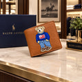 Ralph Lauren Polo Bear Leather Wallet